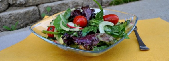 Avocado Summer Salad Spring Mix