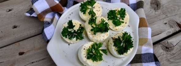 Creamy Garlic Egg Bites